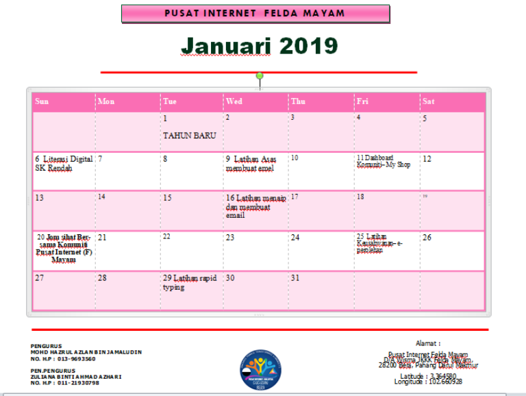 Aktiviti-Bulan-Januari-2019